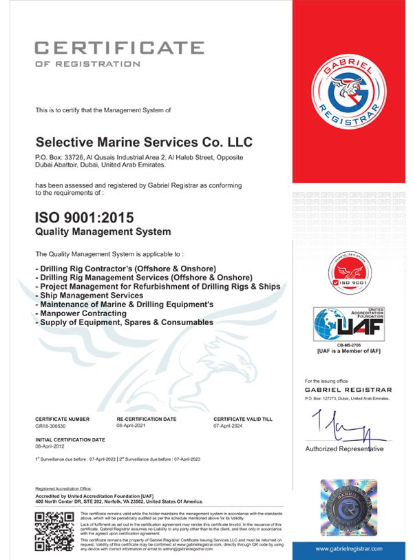 Certificate of Registration