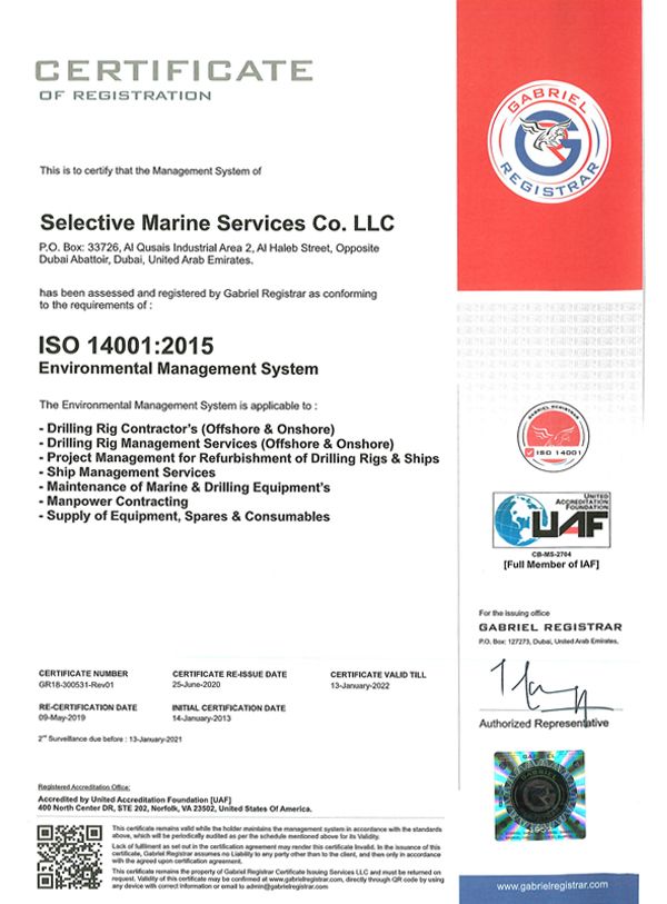 Certificate of Registration